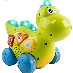 اسباب بازی نوزادی دایناسور موزیکال هولی تویز Hola Toys مدل 6105 baby dino _اسباب بازی نوزادی